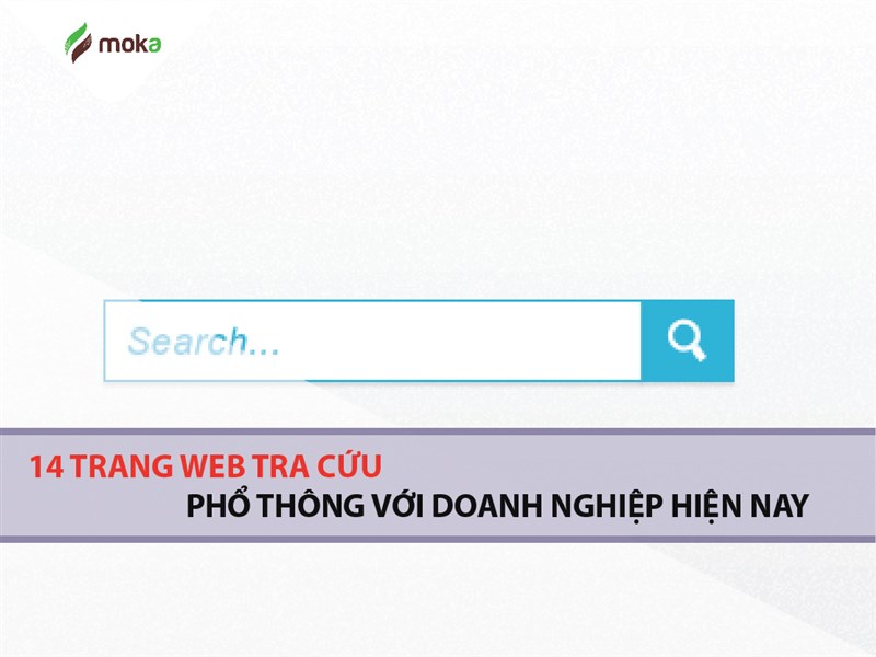 14 TRANG WEB TRA CỨU PHỔ THÔNG VỚI DOANH NGHIỆP CẦN BIẾT